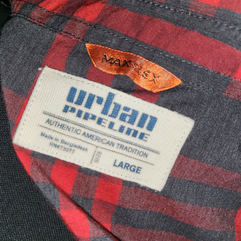 🎒🩷FWP plaid button-up - Picture 3 of 4